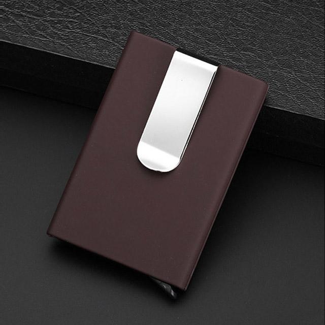 Aluminum Wallet with cash holder