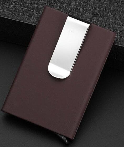 Aluminum Wallet with cash holder