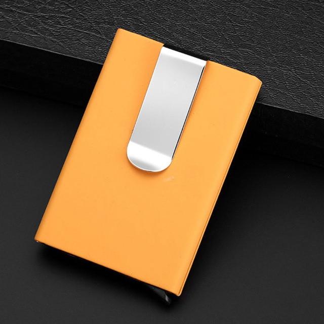 Aluminum Wallet with cash holder