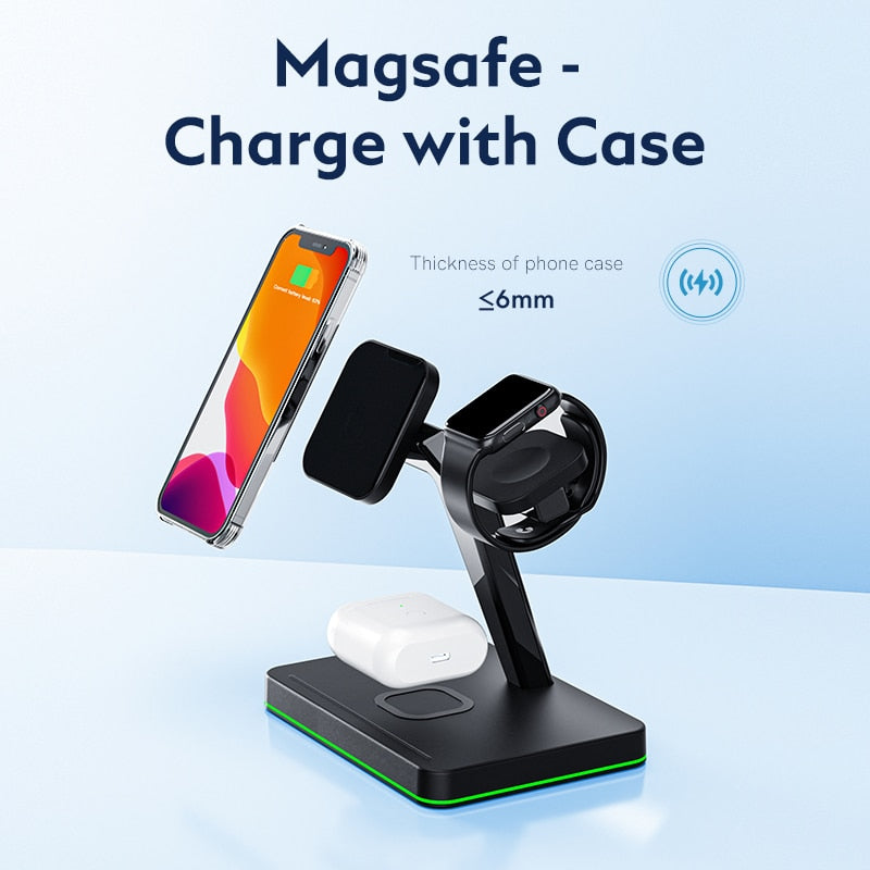 3 in 1 Apple charging station 15W FAST CHARGING